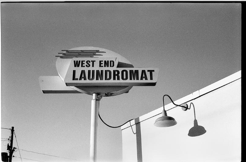 West End Laundromat Frederick Maryland Konica III Film  black and white film photography Johnny Martyr