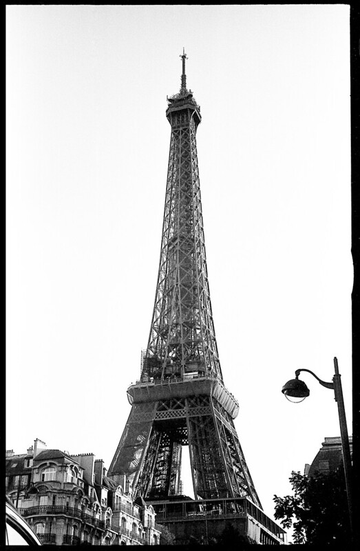 Eiffel Tower 1930 Leica Kodak Tri-X Johnny Martyr